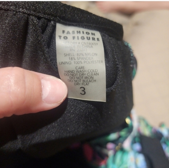 Like new!! Fashion to figure tropical bikini 3x - Picture 7 of 7